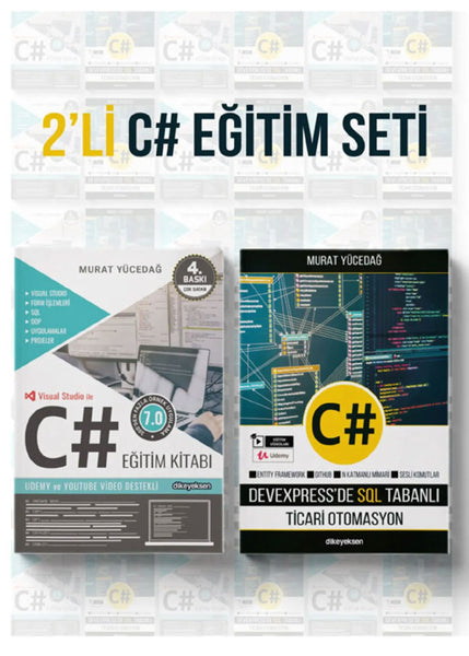 2'li C# Eğitim Seti (2 Kitap)