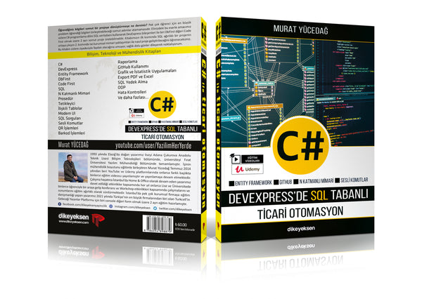 C# ile DevExpress'de SQL Tabanlı Ticari Otomasyon